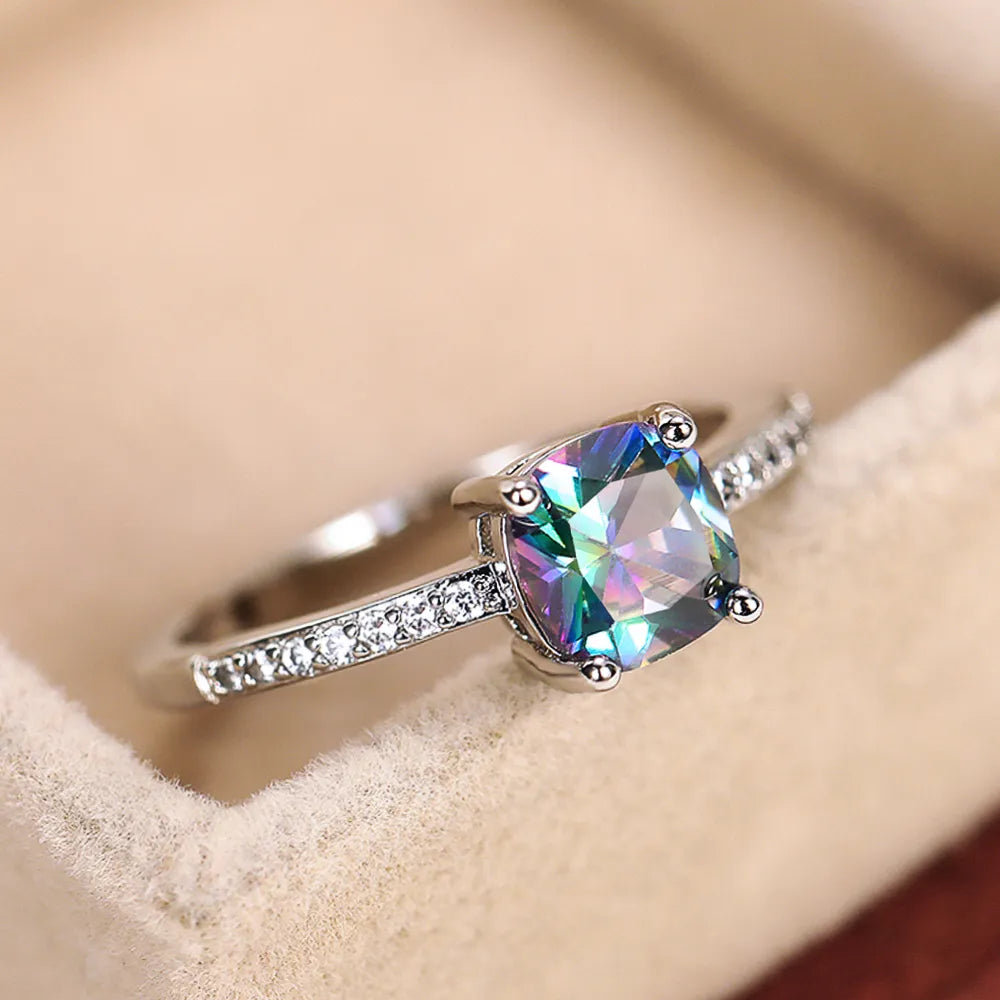 JuliaFashion-Minimalist Pinky Engagement Jewelry Ring