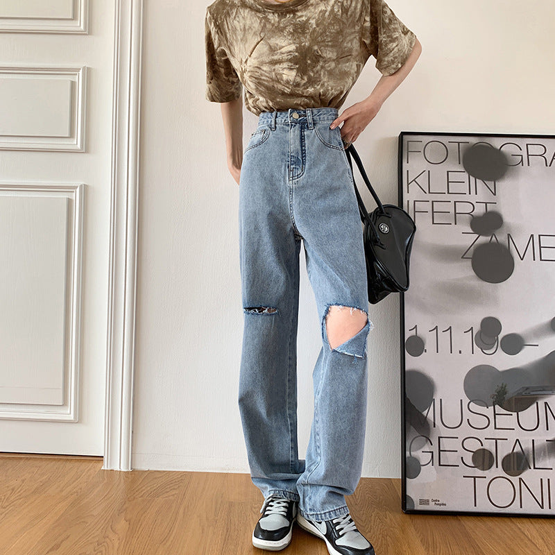 Knee Distressed Jeans