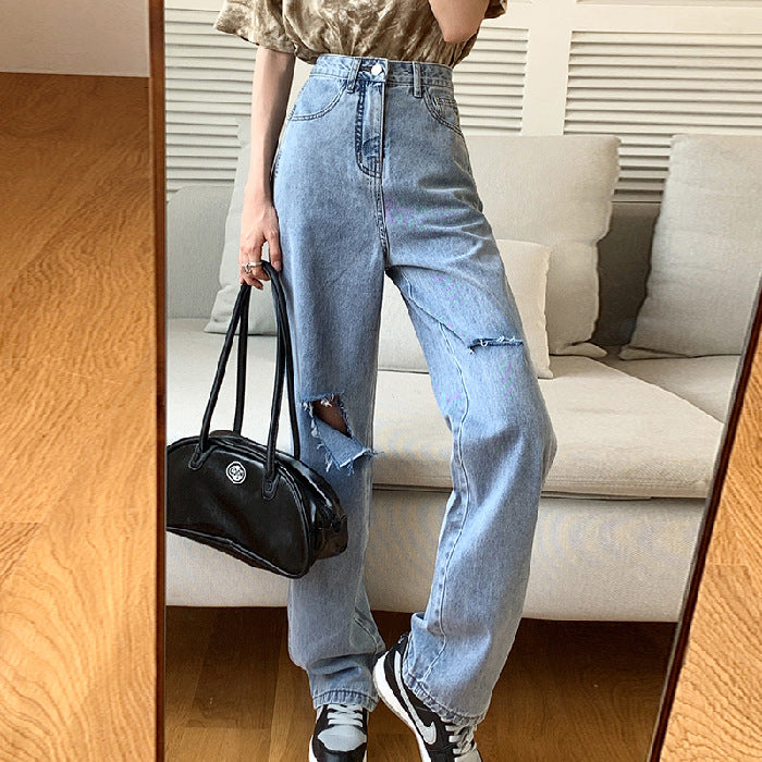 Knee Distressed Jeans