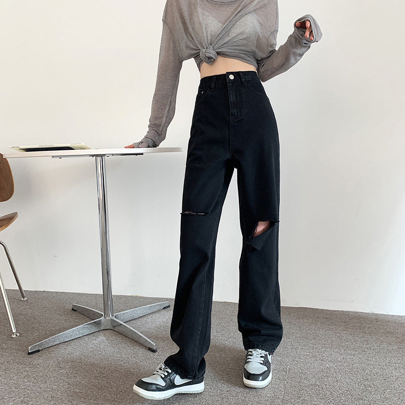 Knee Distressed Jeans