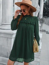 JuliaFashion - 2024 Solid Ruffles High Waist Bohemian Sexy Beach Mini Dress