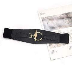 JuliaFashion-Elastic Vintage Luxury Ladies Wide Belt