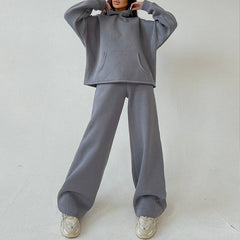 JuliaFashion - Two-Piece Pullovers Trousers Sports Set