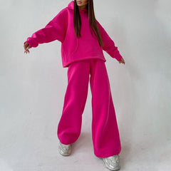 JuliaFashion - Two-Piece Pullovers Trousers Sports Set