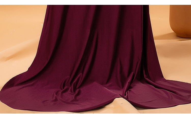JuliaFashion-Floor-Length O-Neck Fashion High Waist Dresses