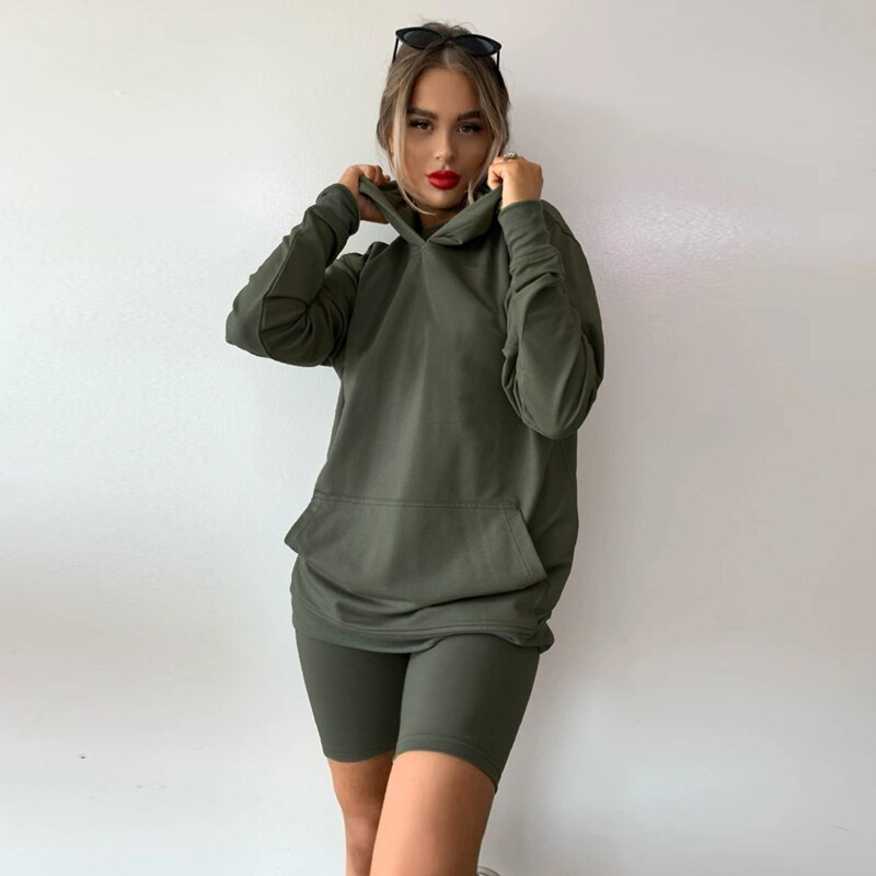 JuliaFashion - 2024 Tracksuits Two Peices Set Outfits