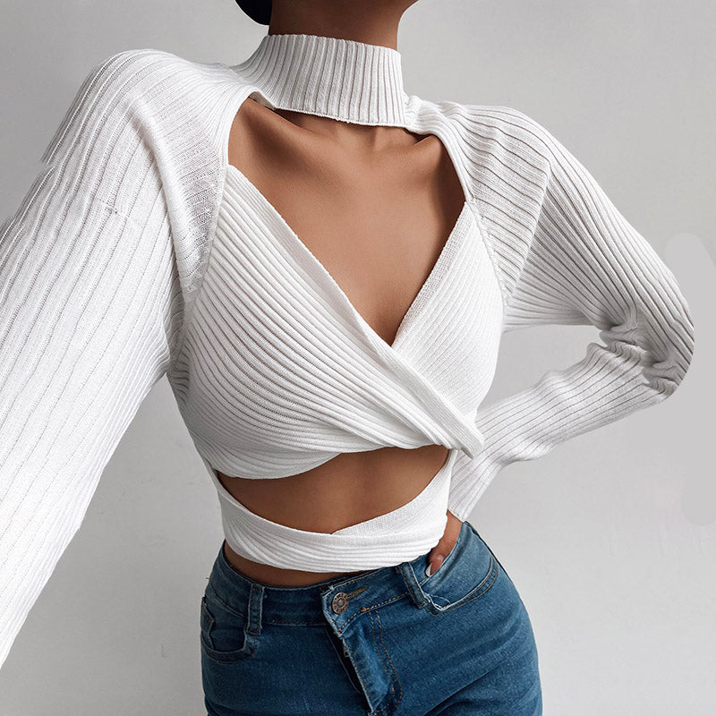 Women Elegant Fashion Female Crop Tops