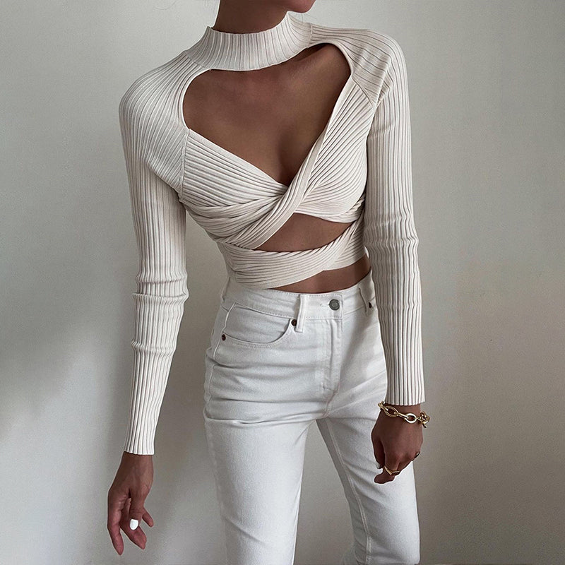 Women Elegant Fashion Female Crop Tops