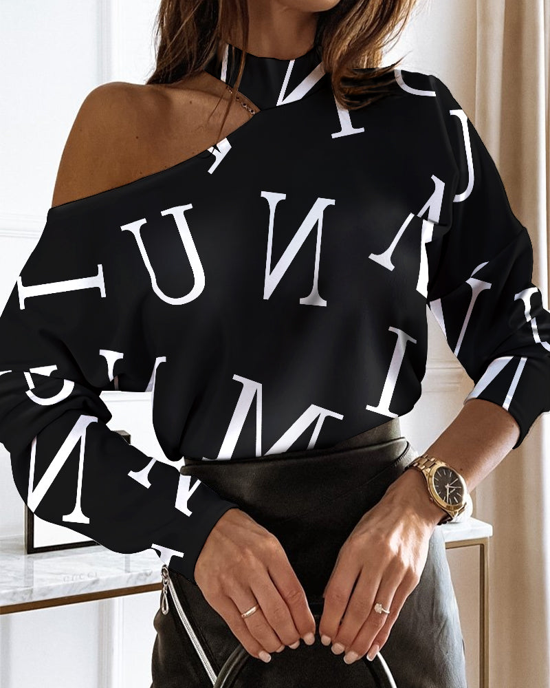 Women Elegant Fashion Long Sleeve Blouses Tops