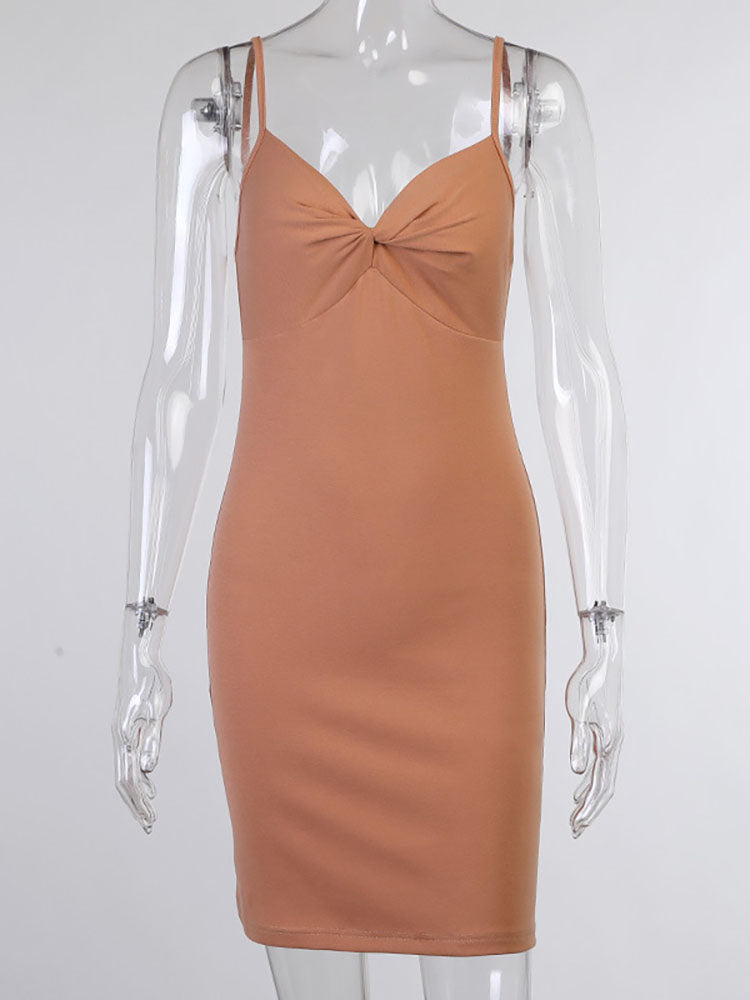 Women's Summer Pleated Mini Dress
