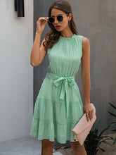 JuliaFashion - 2024 Solid Color Ruched Bow Short Party Beach Dress