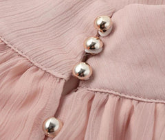 JuliaFashion - Vintage Ruffle Sexy Sleeveless Dress