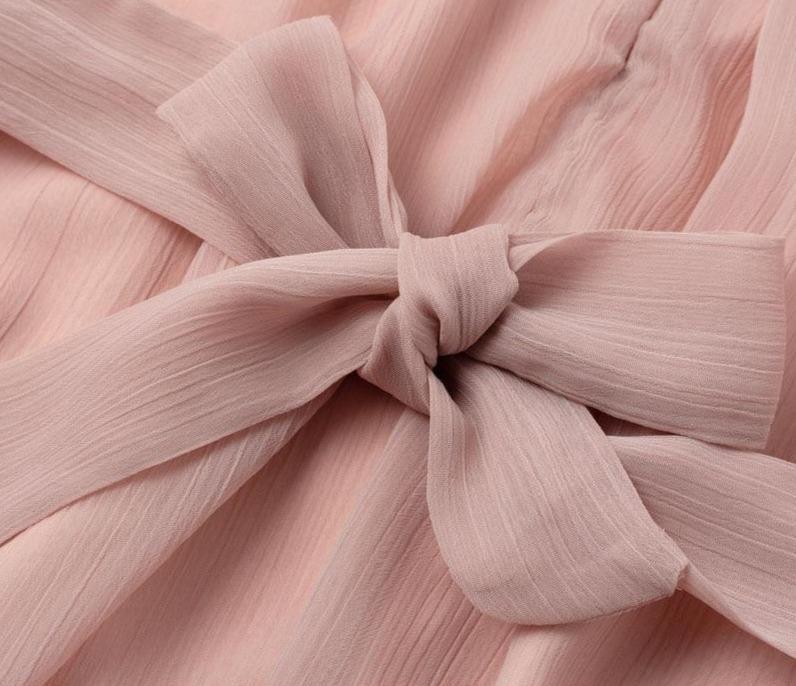 JuliaFashion - 2024 Vintage Ruffle Sexy Sleeveless Dress