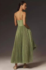 Low-Back Slip Party Dress