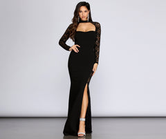 Danielle Sweetheart Lace Formal Dress - Lady Occasions