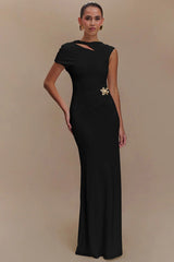 Slimming Cut-Out Party Dress