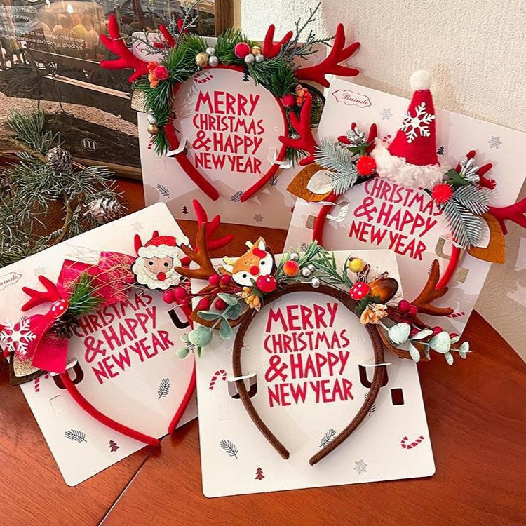 Reindeer Headband Festive Hair Accessory