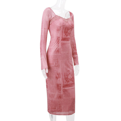 Date Night Dress - Pink