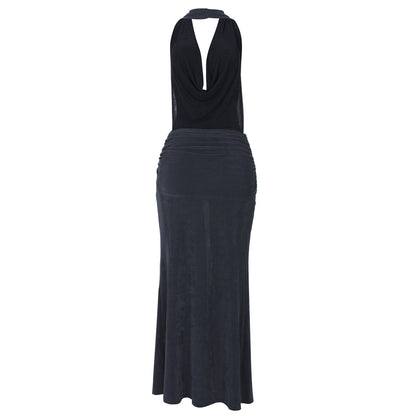 Angola Maxi Dress - Grey
