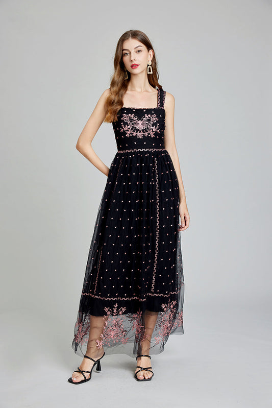 Sleeveless Daily Elegant A Line Maxi Dress