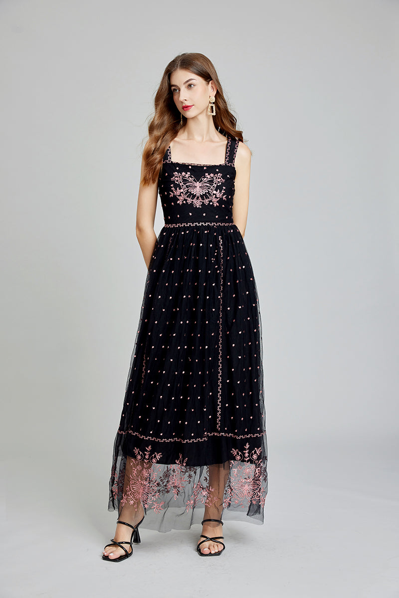 Sleeveless Daily Elegant A Line Maxi Dress