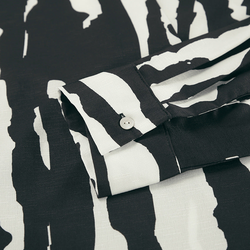 Bold Stripe Coord -  Black