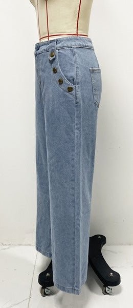 Frenzy Denim Co ord - Blue