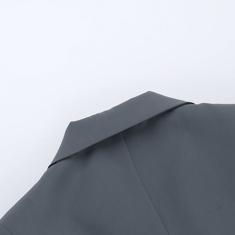 Smoky Dusk Dress-Grey