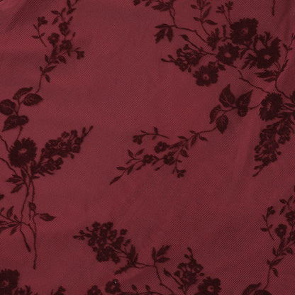 Rush Off-Shoulder Top-Maroon