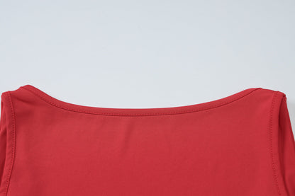 Oslo Top - Red