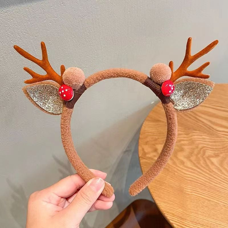 Festive Deer Antler Cute Magical Hair Accessory