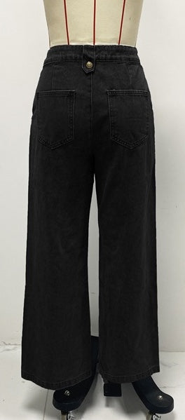 Frenzy Denim Co ord - Black