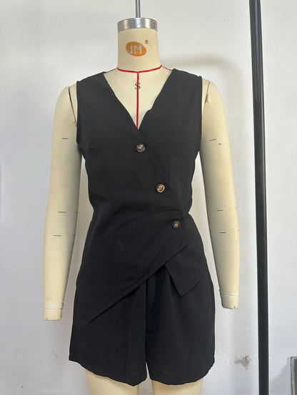 Garrett Co-Ord Set - Black