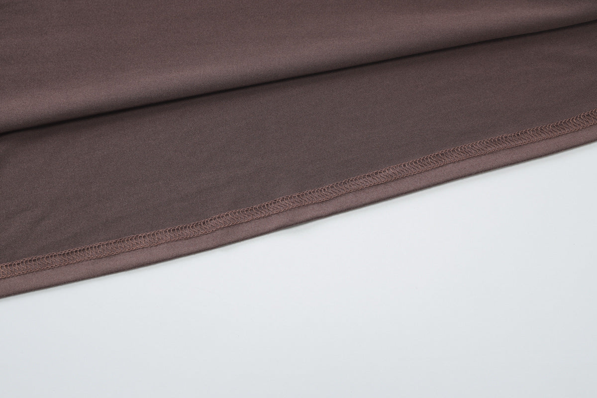 Niger Maxi Dress - Brown