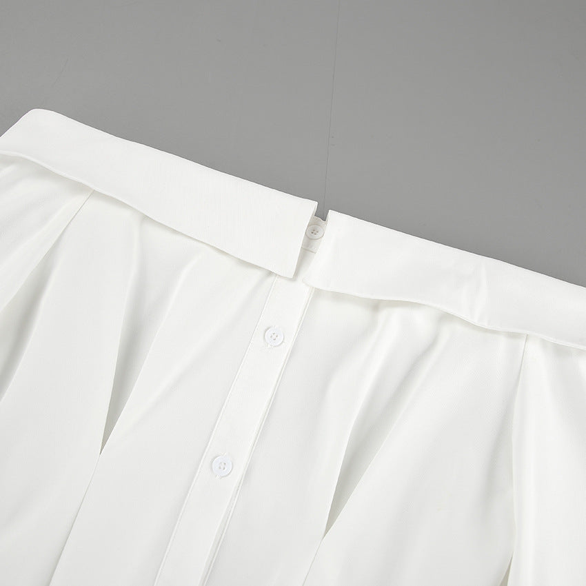 Halez Off Shoulder Top - White