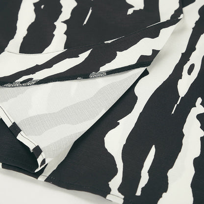 Bold Stripe Coord -  Black