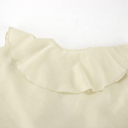 Ryder Ruffle Co-ord - Beige