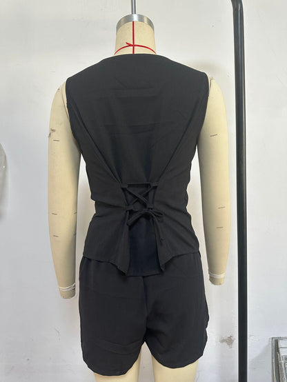 Garrett Co-Ord Set - Black