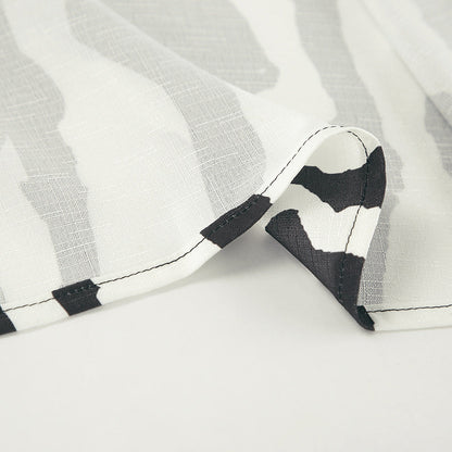 Bold Stripe Coord -  Black