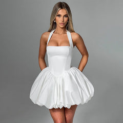 Vettori Mini Dress - White