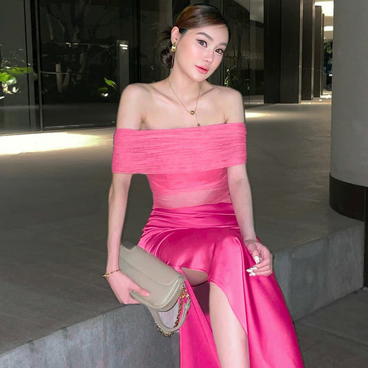 Ellen Maxi Dress - Pink