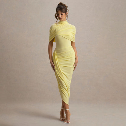 Deardorff Midi Dress - Yellow
