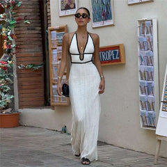 Luna Lace Dress - White
