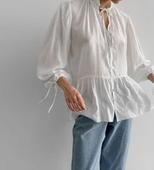 Thatcher Top-White