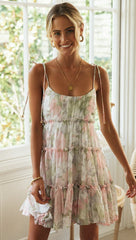 Zarita Mini Dress - Pink