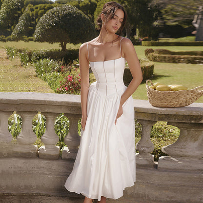 Queenstown Midi Dress - White