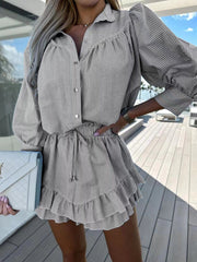 Weasly Co-ord - Grey