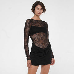 Moonlit Dream Dress - Black