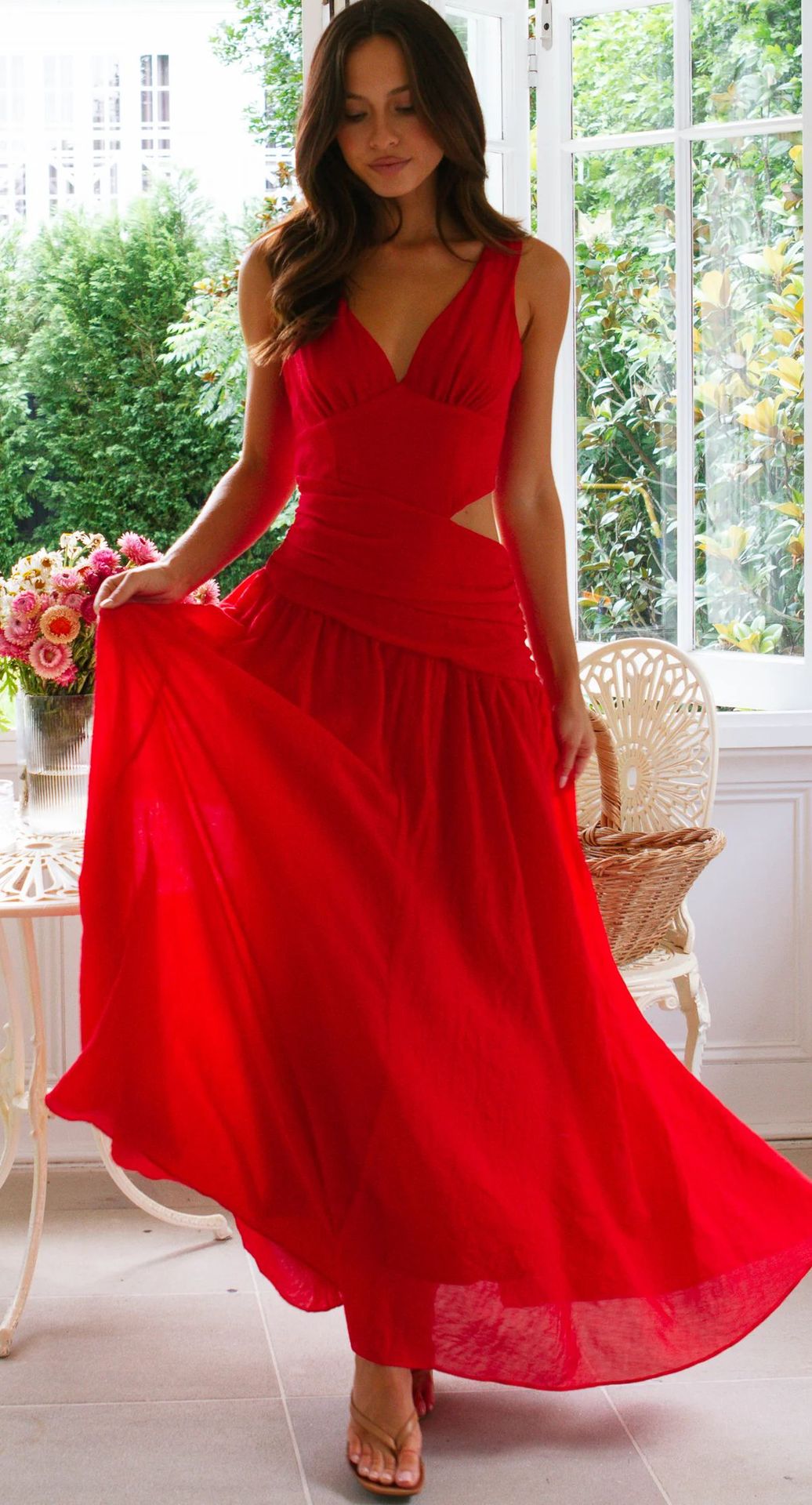 Cherry Dream Dress - Red