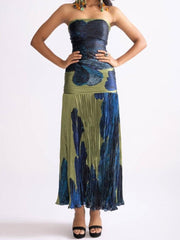 Jennifer Bandeau Midi Dress